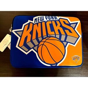 NY Knicks Foco Brand Zippered 15 x 11 Laptop Sleeve- NWT